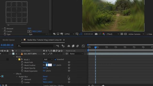 Radial Blur Motion Blur Tutorial in Adobe Premiere Pro with After Effects #RadialBlurTutorial смотреть онлайн