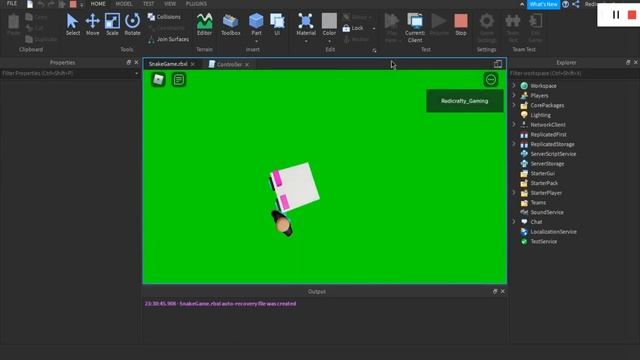 (Pt-1) Making A Snake Game | Roblox Studio смотреть онлайн