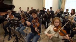 Музыканты будущего в сюжете «Детский эстрадно-джазовый оркестр»