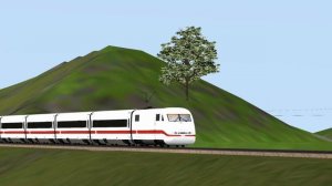 Train Simulator 2020 Crash ICE 1 Germany Railway.
