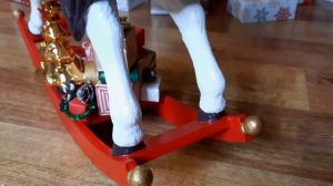 Лошадка-качалка. Новогодний декор своими руками. Переделка FixPrice.