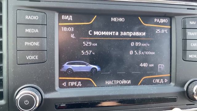 Расход топлива ⛽️ Seat Leon ST 2.0 Tdi 6ст МКПП в кузове универсал