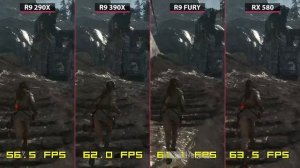 AMD Radeon RX 580 vs. R9 Fury vs. R9 390X vs. R9 290X Test & Graphics Comparison