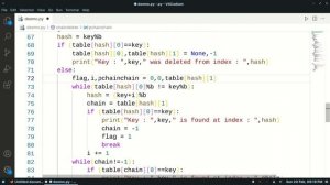 [2/3] SPPU DSAL Group A:2 - Chaining without replacement - Delete