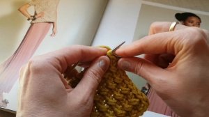 Вяжем базовый вафельный узор спицами ? knitting pattern.