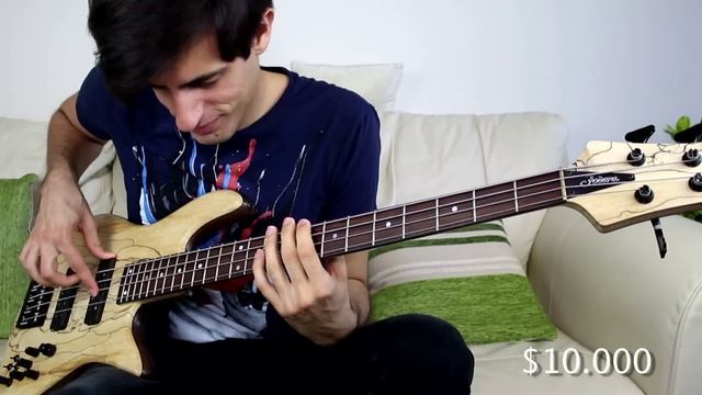 $100 Bass Guitar Vs. $10,000 Bass Guitar смотреть онлайн