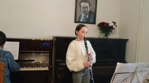 Димлер - концерт для кларнета (1 часть)