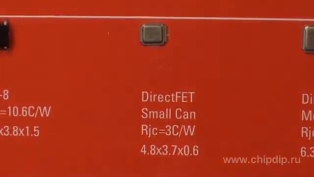 Автомобильные MOSFET транзисторы IR в корпусе DirectFET2