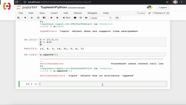 Tutorial #7 Tuples in Python | Python programming for Beginners | How to use Tuples in Python