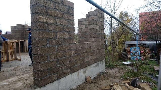 Строительство домов каттеджей из Арболит блока