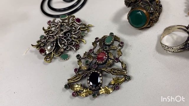 Брошь. Украшение с камнями. Купить онлайн. Мой телефон 7 915 560 22 88 смотреть онлайн