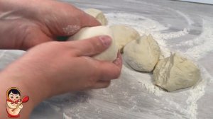 Искупайте хлеб в кипятке и результат вас восхитит! Булочки с ветчиной и сыром