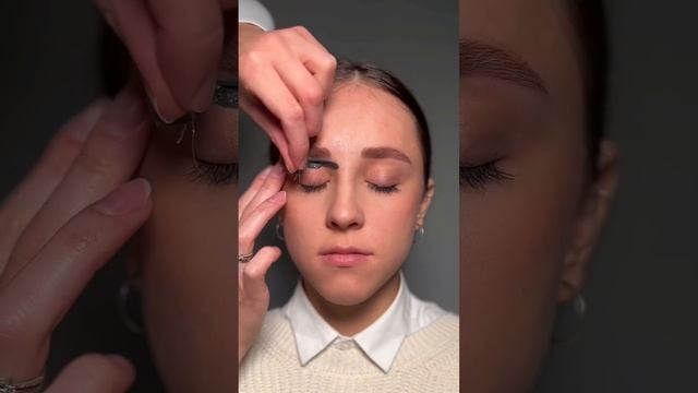 Натуральное окрашивание бровей #брови #eyebrow