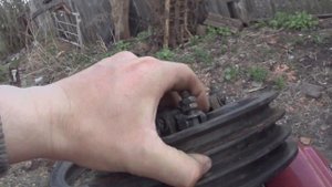 Замена выжимного подшипника китайского мини трактора