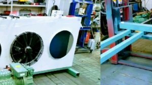 Процесс сборки холодильного агрегата на базе компрессора Bitzer 6J-33.2Y