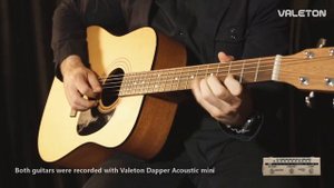 Valeton Dapper Acoustic Mini - Acoustic Effects Strip Demo