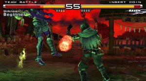 Tekken 5 | Nina Williams team battle | 60fps |
