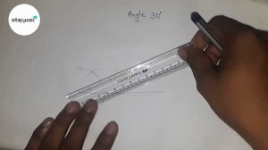 How to draw 30 degree angle with compass.shsirclasses.