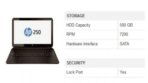 HP 250 G3 J7V53PA Core i3 Laptop [INDIA]