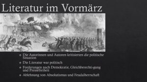 Literaturepoche(n) Vormärz u. Junges Deutschland