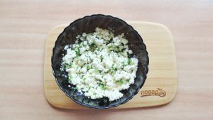 Вареники с творогом и шпинатом