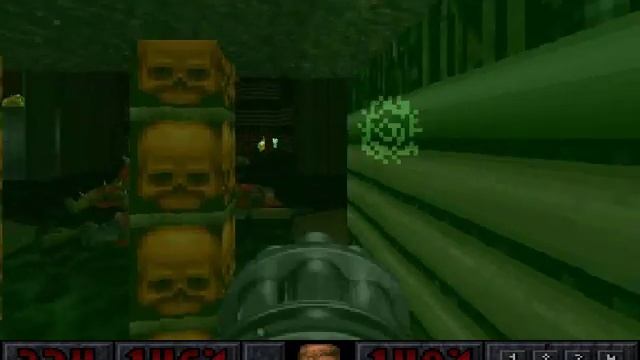 PSX Final Doom - Level 08: Minos смотреть онлайн