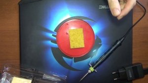Губка для очистки жала паяльника  Sponge for cleaning the soldering tip with Aliekspress