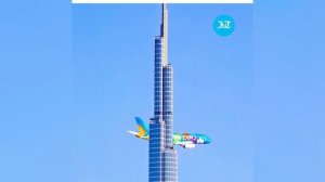 Special Emirates A380 Makes low flypast Burj Khalifa to celebrate Expo 2020/Emirates A380/Emirates