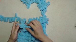 Женский жилет из пряжи Ализе Пуффи Фур. Часть 2. Как вязать.