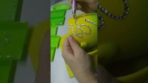 кружка со стразами