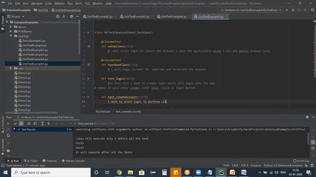 Overview on unittest framework with examples - Part 1 || Selenium Python for Beginners