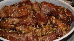 Жареные ребрышки