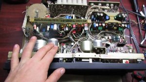 А что внутри :) Магнитофон-приставка ''Романтика МП-225С'' 1992 г