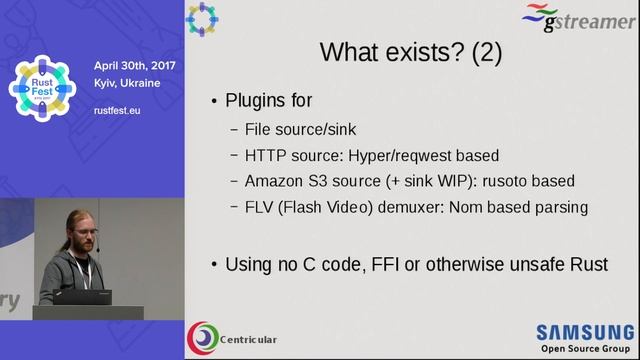 Sebastian Dröge & Luis de Bethencourt - GStreamer & Rust – A perfect match смотреть онлайн
