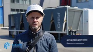 Поставка и монтаж чиллера на кровлю