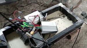 Самокат из колес гироскутера, часть 2