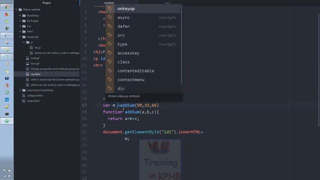 How to Create Functions With Parameters In JavaScript Videos In Telugu 13 I JavaScript Tutorial