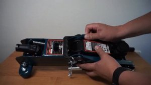 Распаковка - Подкатной домкрат Forsage F-TR30002