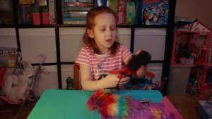 Барби Экстра в радужном пальто | Barbie Extra Rainbow braids