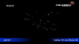Батарея салютов Maxsem, 0,8"-36 залпов, SHOW, MC107