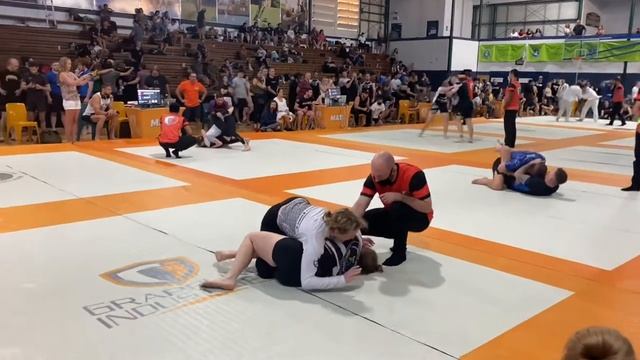 Female BJJ White Belt | No-Gi | Grappling Industries 11/4/2021 | U68KG
