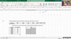 Statistics Practical 2. Diagrammatic and Graphical Representation Using Excel