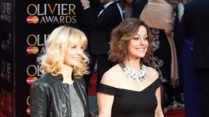 Celebrities Arrive At The Olivier Awards Held At The Royal Opera House In London