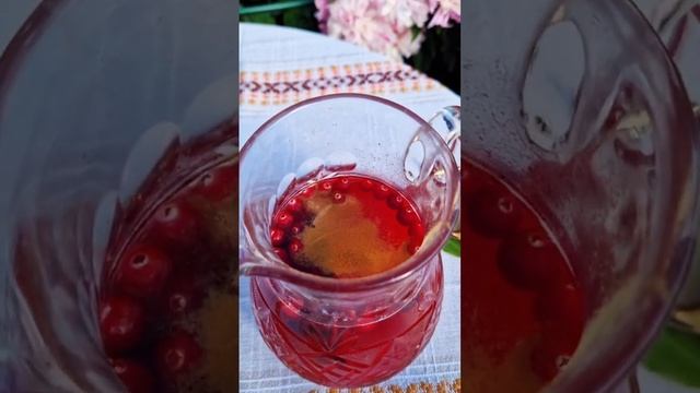 Бодрящий клюквенный морс с Мате espresso=работа без усталости/Напиток супермена/Natural энергетик смотреть онлайн