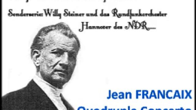 Jean Francaix Quadrupelkonzert смотреть онлайн