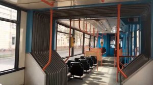 Единственный в мире! Самый старый трамвай Минска. Поездка на трамвае "БКМ-743" №031(12.07.2023)