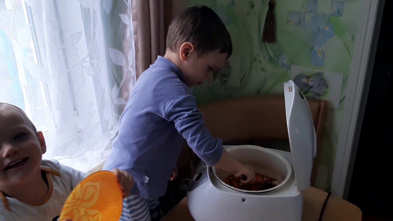 Макароны без варки от 3-летнего шеф повара и его маленького ассистента. Самый простой рецепт!