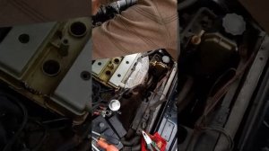 Замена прокладки гбц Вектра б,1.8 бензин. часть 3