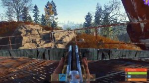 RUST - Я Поселился в самом Странном месте. Соло выживание в Раст.