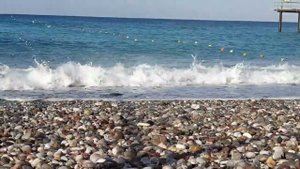 Шум моря Морской прибой Релакс на ночь для хорошего сна.Средиземное море